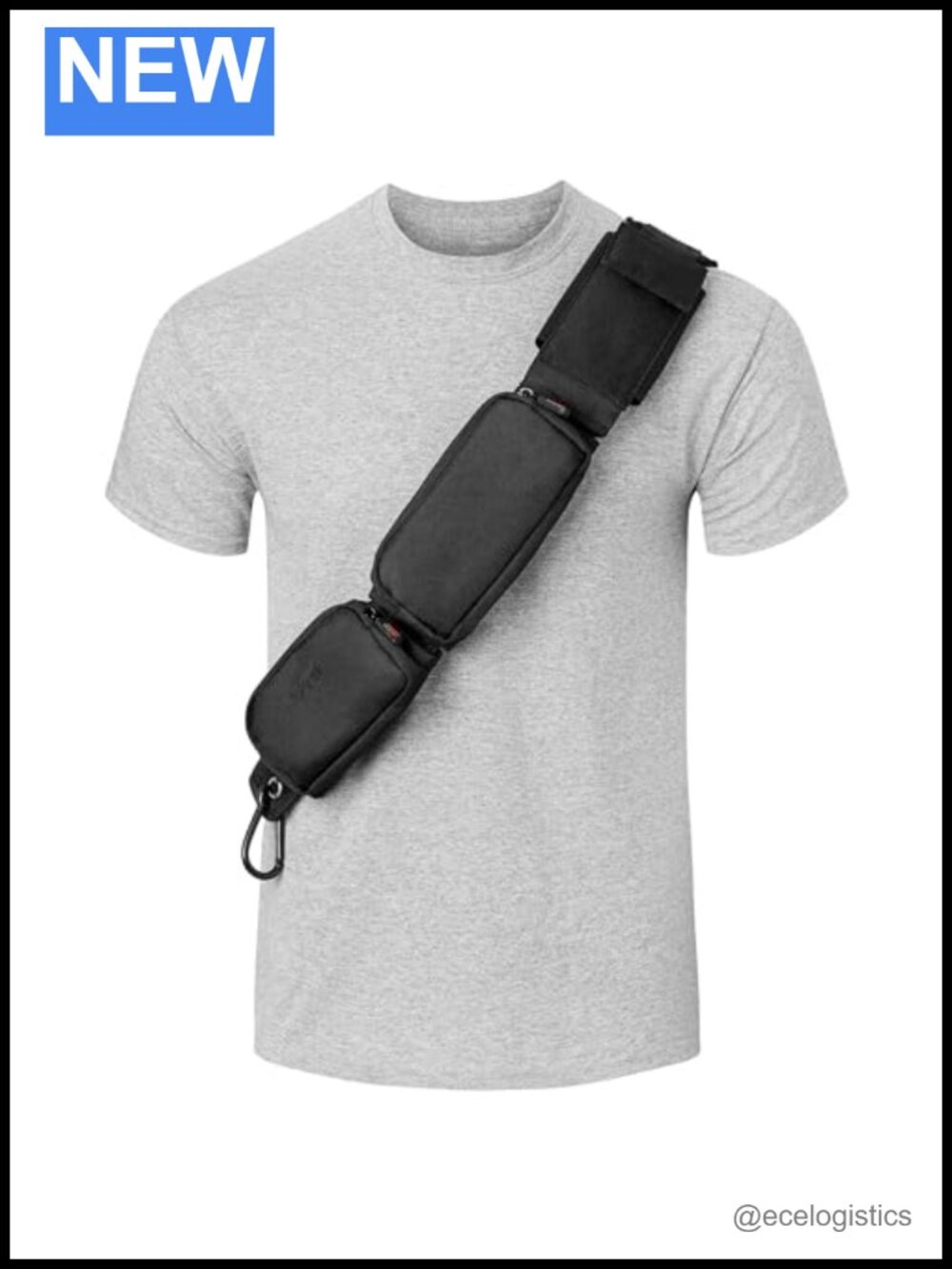Passport Crossbody Sling Bag Anti-Theft RFID Blocking Travel Essentials with